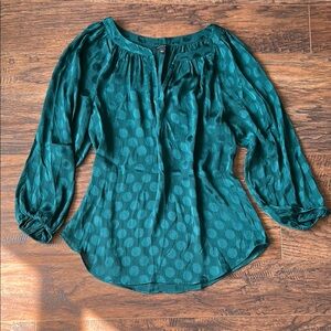 ANN TAYLOR 3/4 Sleeve Relaxed Blouse